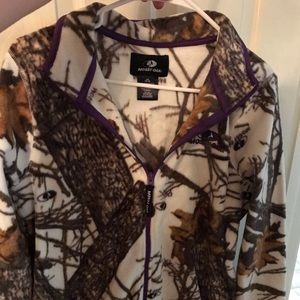 Mossy Oak zip up jacket